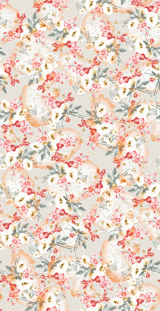 春夏华亿平台印花华亿平台图片