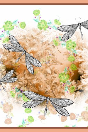 方巾印花华亿平台图片