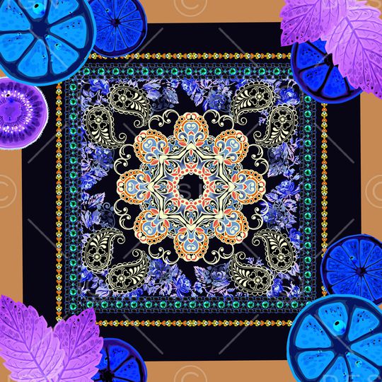 几何印花华亿平台图片