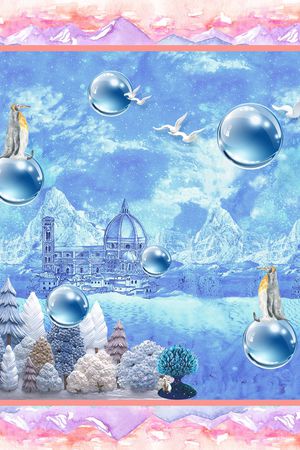 企鹅印花华亿平台图片