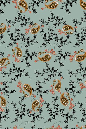 春夏华亿平台印花华亿平台图片