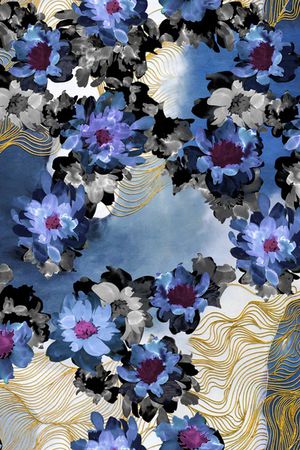 水彩印花华亿平台图片