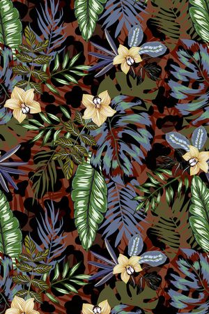 动物纹印花华亿平台图片