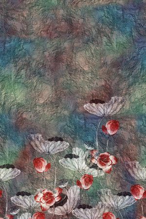 定位花印花华亿平台图片