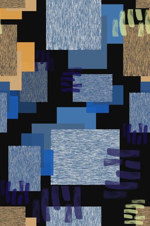 几何印花华亿平台图片