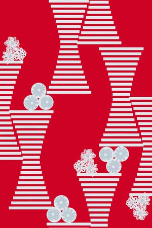 几何印花华亿平台图片