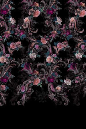 礼服印花华亿平台图片