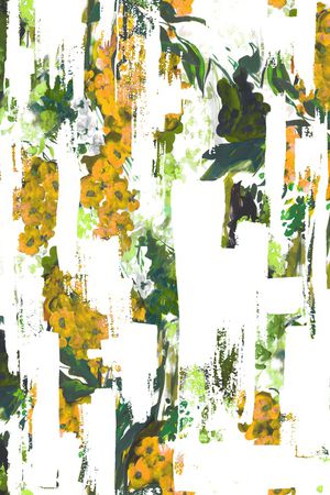 春夏华亿平台印花华亿平台图片