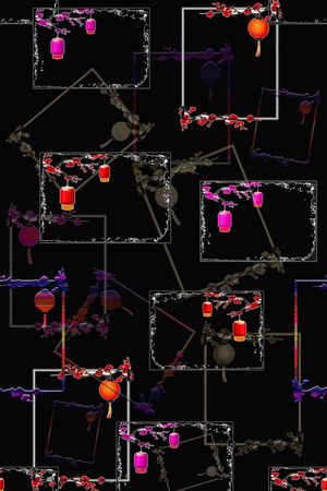 时尚印花华亿平台图片