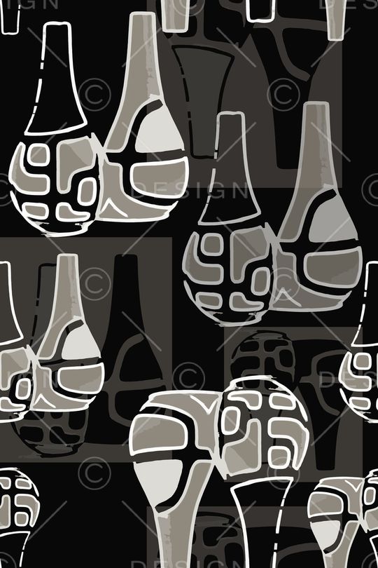 花瓶印花华亿平台图片