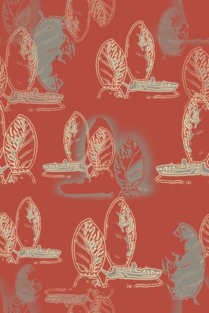 抽象印花华亿平台图片