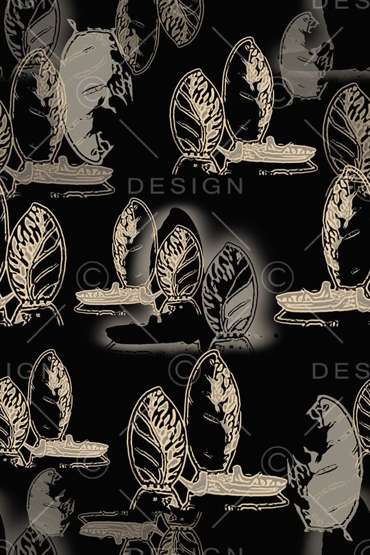 抽象印花华亿平台图片