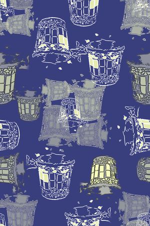 几何印花华亿平台图片