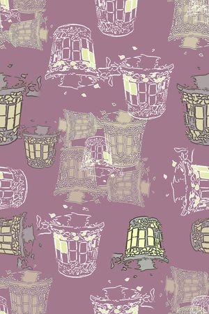 几何印花华亿平台图片