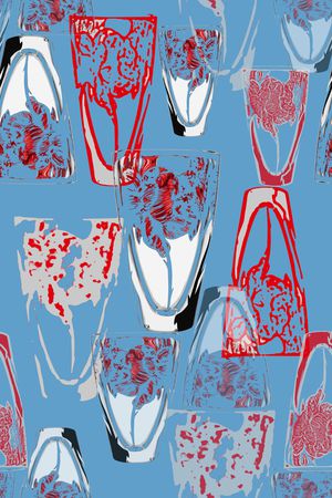 风俗画印花华亿平台图片