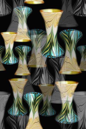 精致几何印花华亿平台图片