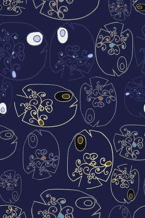 动物纹印花华亿平台图片