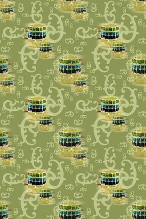 卷草印花华亿平台图片