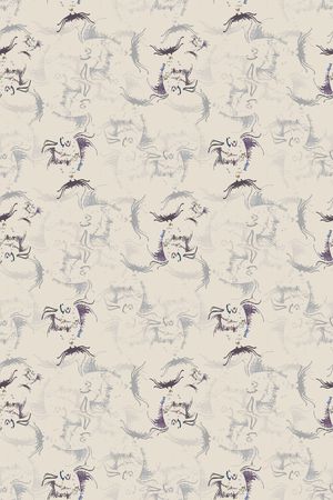 动物纹印花华亿平台图片