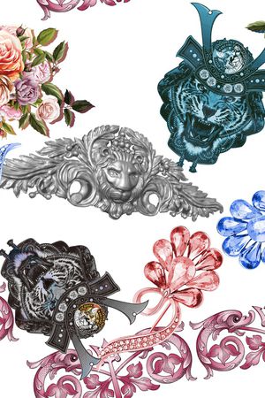 礼服印花华亿平台图片