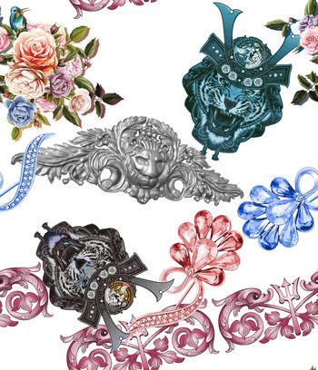 礼服印花华亿平台图片