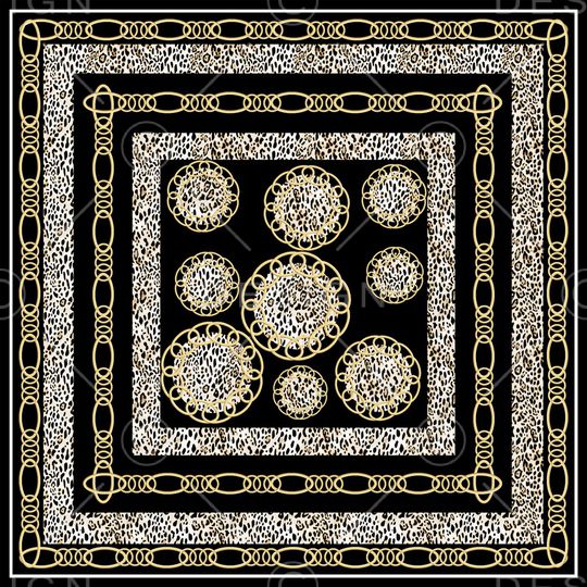 宫廷风印花华亿平台图片