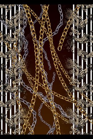 宫廷风印花华亿平台图片