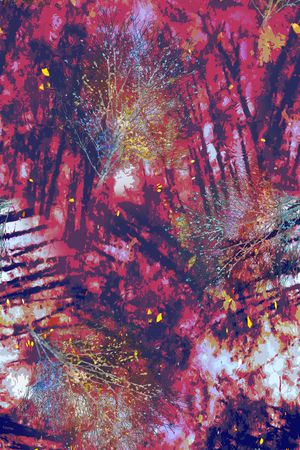 抽象印花华亿平台图片