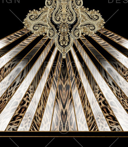 佩斯利印花华亿平台图片