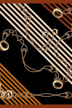 圍巾印花华亿平台图片