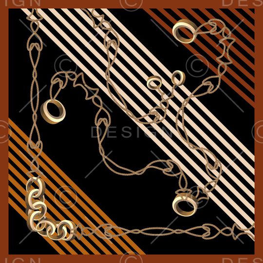 圍巾印花华亿平台图片