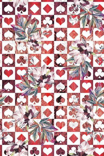 春夏华亿平台印花华亿平台图片