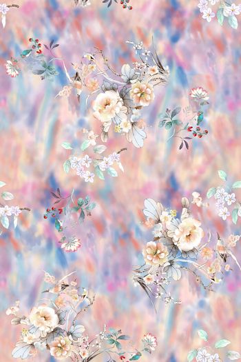 春夏华亿平台印花华亿平台图片