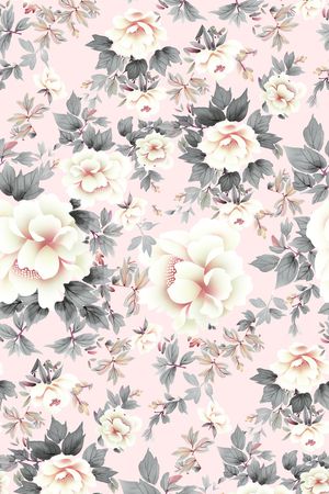 春夏华亿平台印花华亿平台图片