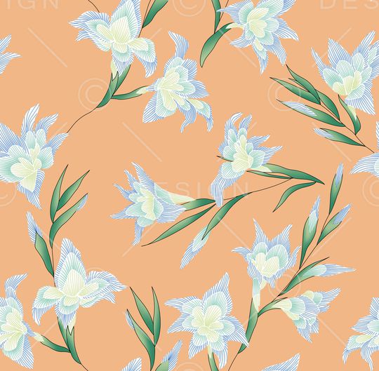 春夏华亿平台印花华亿平台图片