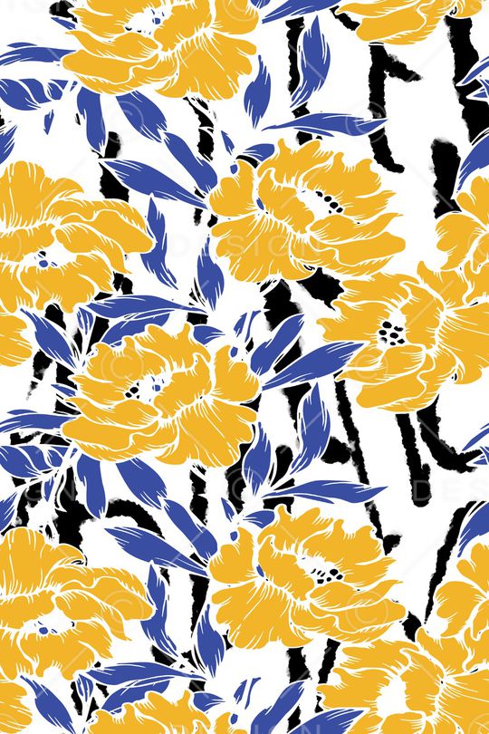 抽象印花华亿平台图片