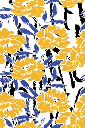 抽象印花华亿平台图片