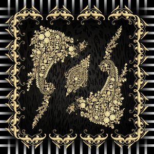 佩斯利印花华亿平台图片