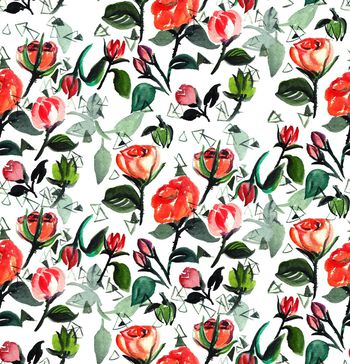 小碎花印花华亿平台图片