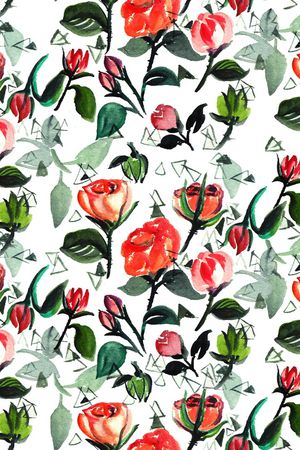 小碎花印花华亿平台图片