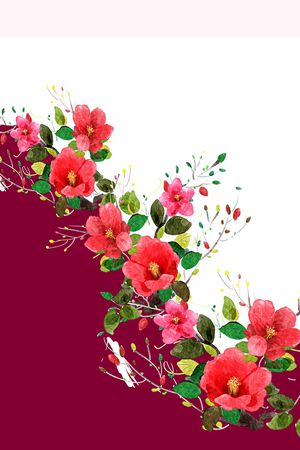 树枝印花华亿平台图片