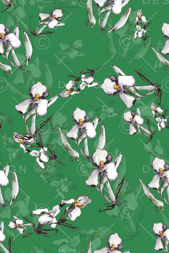 春夏华亿平台印花华亿平台图片