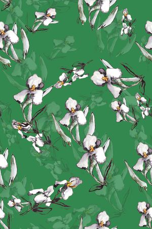 春夏华亿平台印花华亿平台图片