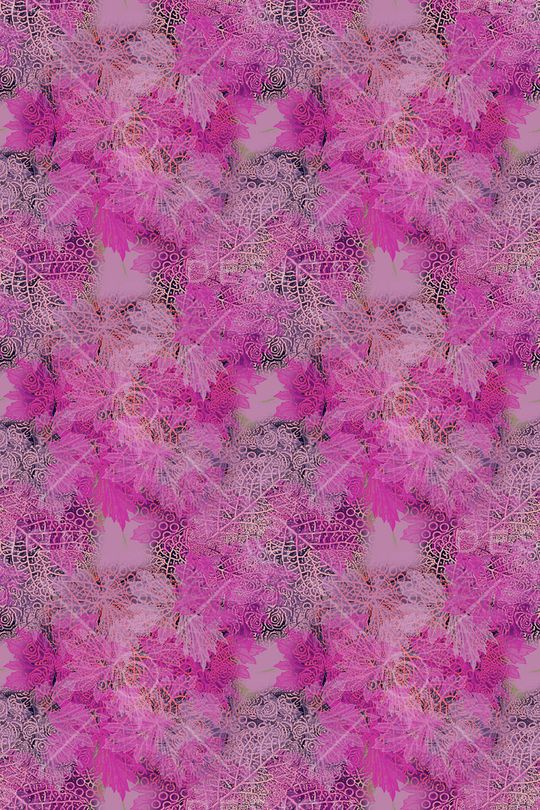 植物印花华亿平台图片