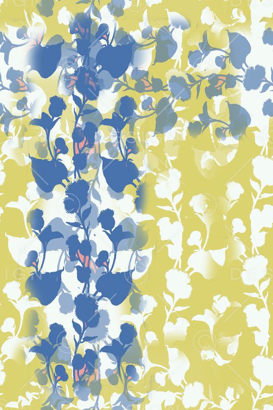 植物印花华亿平台图片