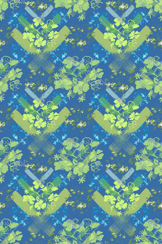 植物印花华亿平台图片