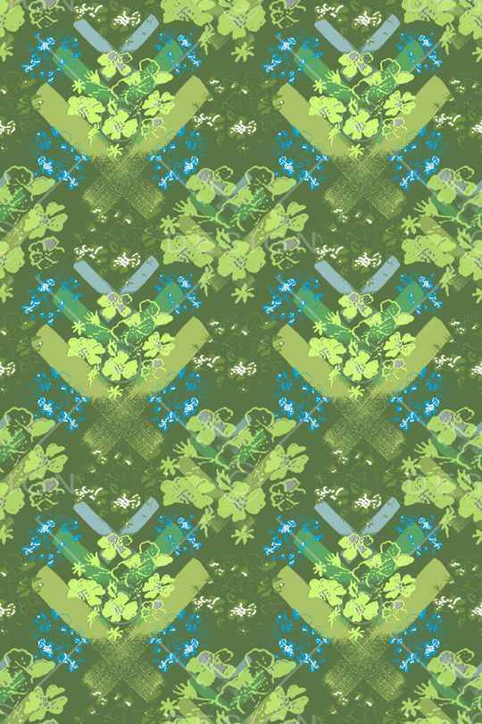 植物印花华亿平台图片