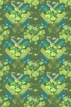 植物印花华亿平台图片