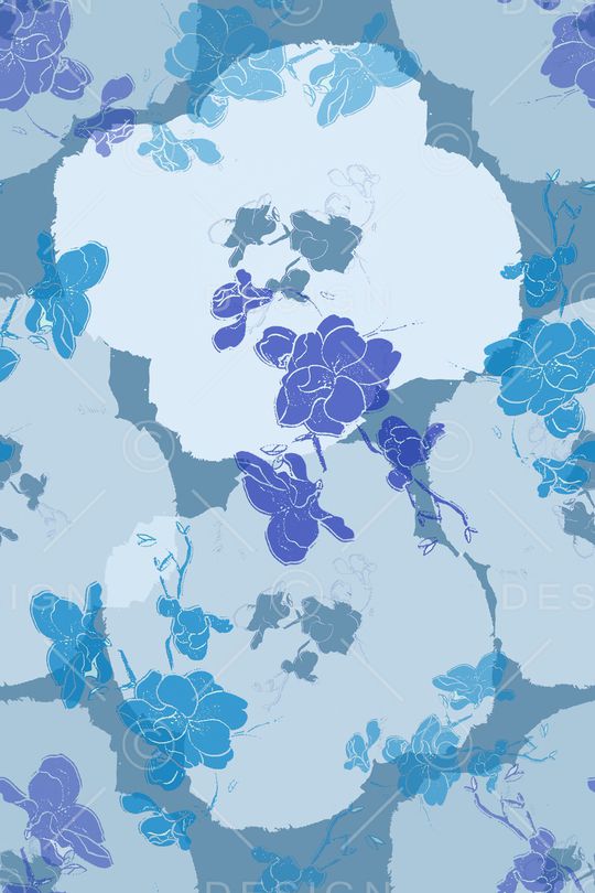 植物印花华亿平台图片