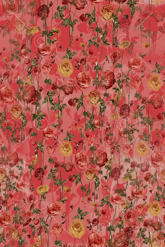 玫瑰花语印花华亿平台图片